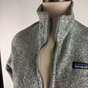 Patagonia Heather Gray Knit Sweater